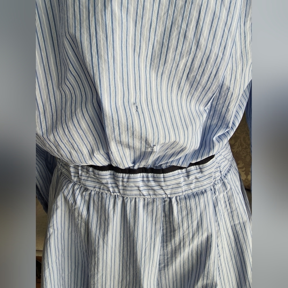 Maje Striped Shirt Mini Dress - Picture 8 of 8
